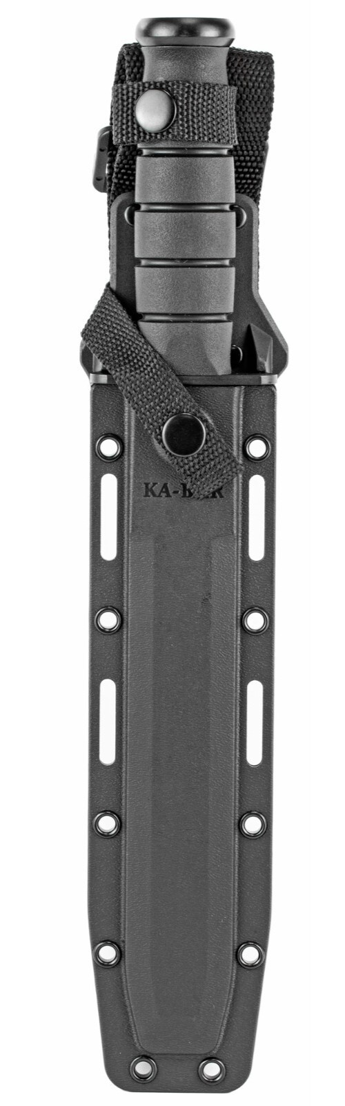 Ka-Bar Tanto Serrated, 1095 CRO-VAN Steel Knife w/Sheath 1245 FAST FREE SHIP