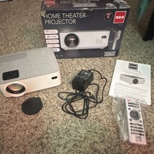 RCA RPJ143-26DISP LCD Projector 1080p Max 16:9 HDMI USB Bluetooth