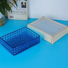 Jewelry Box Resin Mold Silicone,Square Epoxy Casting Mold for DIY Storage Box