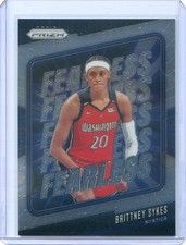 2024 Panini Prizm WNBA BRITTNEY SYKES #15 FEARLESS Insert MYSTICS