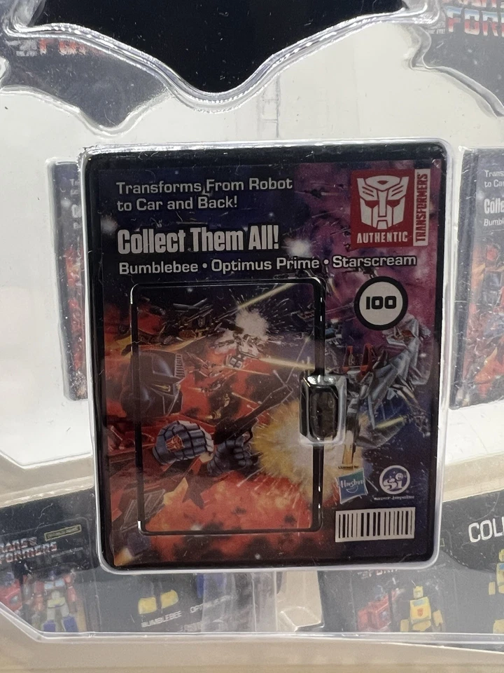 World's Smallest 3Micro Action Figures Transformers Optimus Bumblebee Starscream - Image 3 of 3