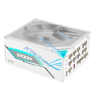 New ASUS ROG Thor 1200W Platinum III White Edition  Supply ATX 3.0 OLED