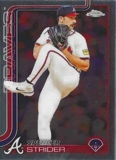 2025 Topps Chrome – 46 Spencer Strider Atlanta Braves