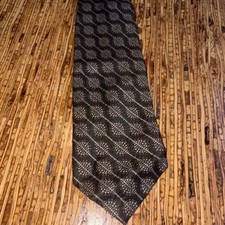 Daniel Craig Men's Italian Silk Necktie Brown/olive Tie