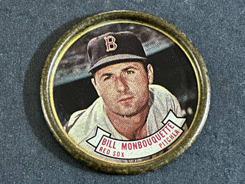 Bill Monbouquette #47 1964 Topps Coins card