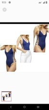 Sam Edelman Bodysuit Blue Size Large