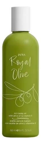 Jafra Royal Olive Rich Body Oil Aceite Oliva 8.4 fl oz 250 ml Vitamin E - Picture 1 of 2