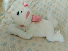 Disney Parks Marie Kitten Cat. Aristocats. Soft toy plush. Large 15"