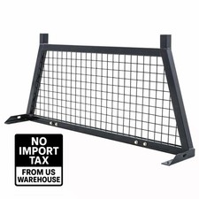 Elevate Outdoor Steel Mesh Adjustable Headache Rack Black Ha-rack-v2