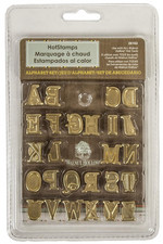 NEW - Walnut Hollow HotStamps ALPHABET SET -UPPERCASE Wood Burning Letters Metal