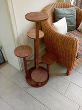 Blumenständer 5 Ebenen Holz Pflanzenständer Pflanzenregal Blumenregal