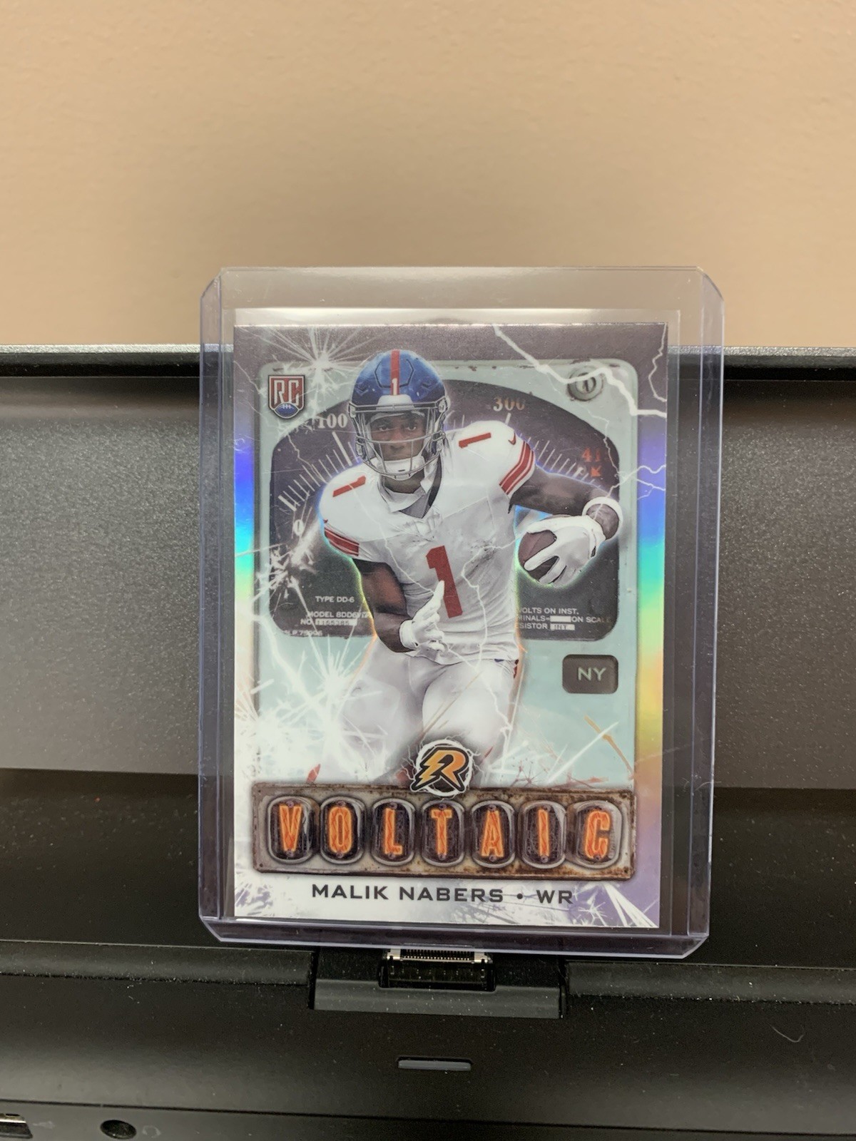 2024 Topps Resurgence Malik Nabers #V-6 Voltaic Refractor (RC)