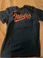 Baltimore Orioles Shirt Mens Large Black  MLB Baseball Nike Adley Rutschman 35