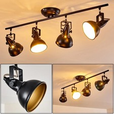 Hofstein TINA 4-Light Ceiling light Bar | 4x E14 |  Spot Lights | Brown/Copper
