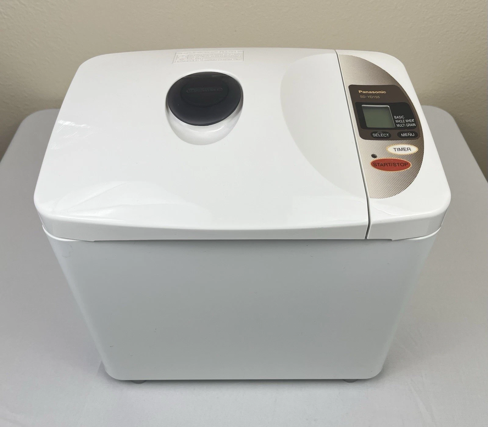 Panasonic SD-YD155 Automatic Bread Maker Machine 550W White VGC with Manual