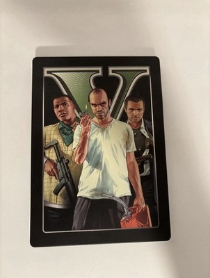 Grand Theft Auto V 5 Collector Edition Steelbook Xbox 360 CIB Discs Map Tested