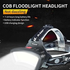 9900000LM Super Bright LED Headlamp Rechargea...