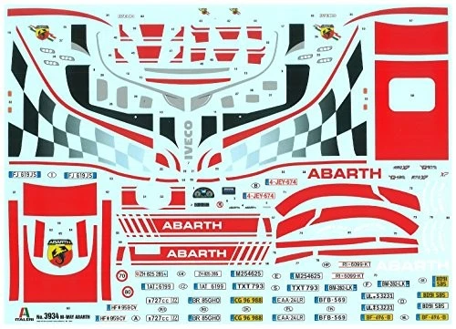 Italeri 3934 Iveco Hi-Way E5 Abarth Model Kit camion show trucks plastica Scala - Immagine 2 di 4