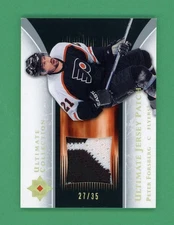 Peter Forsberg 2005-06 Upper Deck Ultimate Jersey Patch /35 #P-PF