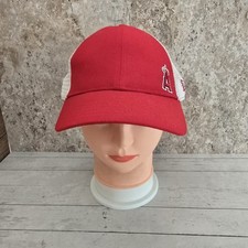 Vintage Los Angeles Angels New Era Flawless Mesh Adjustable Snapback Hat