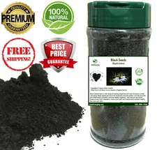 Black Cumin Seed POWDER GROUND NIGELLA SATIVA Raw Pure Natural Semilla Comino