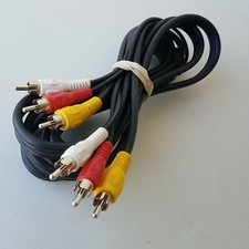3 RCA Male To 3 RCA Male Cable Stereo Cord Red Yellow White