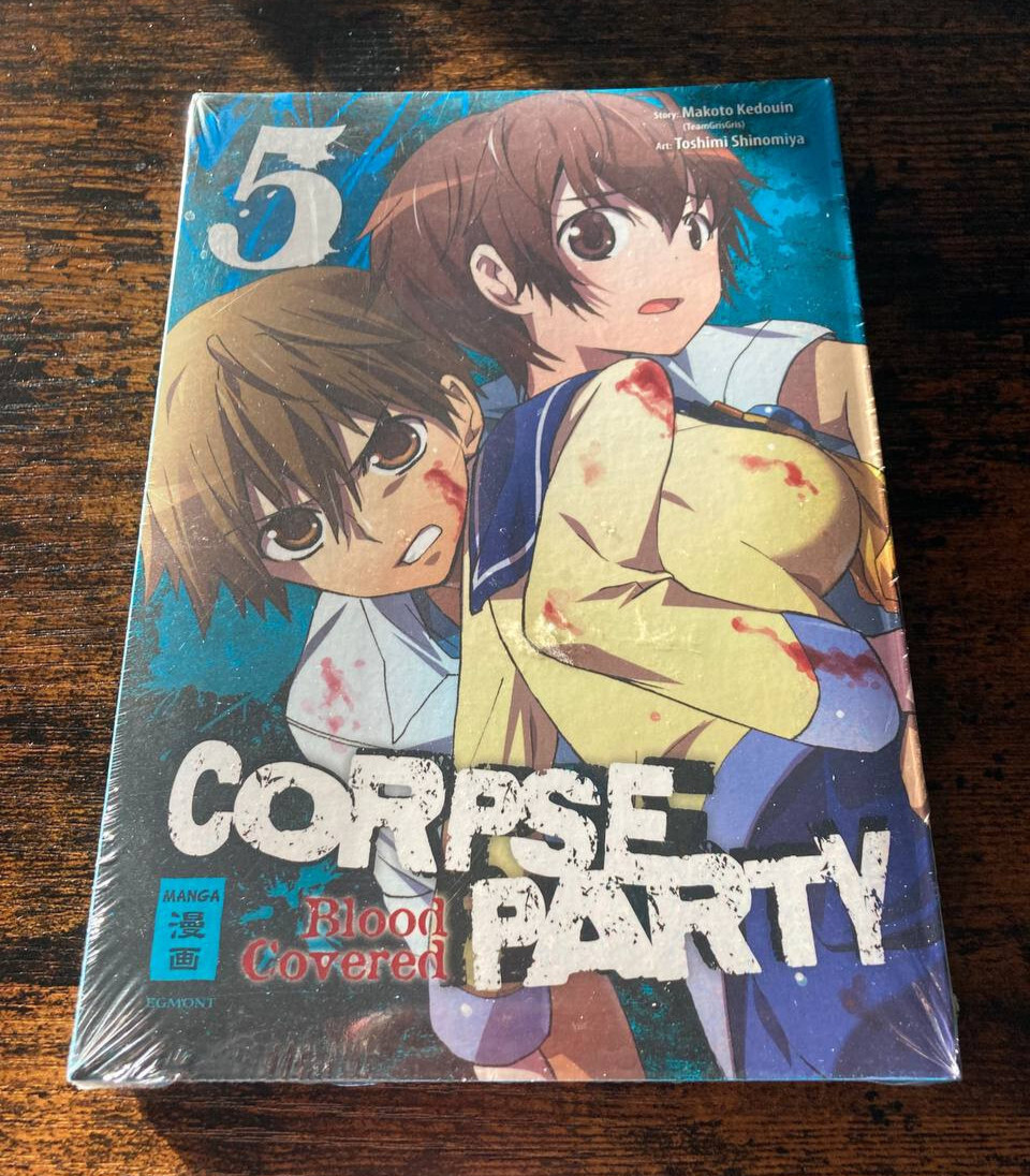 Corpse Party Blood Covered Manga Band 5 - Erstauflage Mit Farbrand Neu