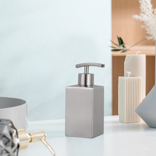 Stainless Bottle Liquid Soap Dispenser for Bathroom Pump - Picture 9 of 12