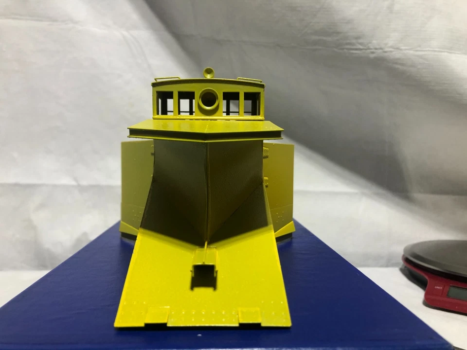 O scale 1977 NJCB Kyodo BK RS-637-0 Steel Winged Snow Plow Gold Series - Image 3 of 4