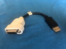 Dell DisplayPort to DVI Video Adapter DP/N 023NVR
