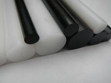 Acetal Rod Black White delrin nylon Plastic Round Bar 1/4&rdquo; 1/2&rdquo; 7/8&rdquo; 5/8&rdquo; 1&rdquo;