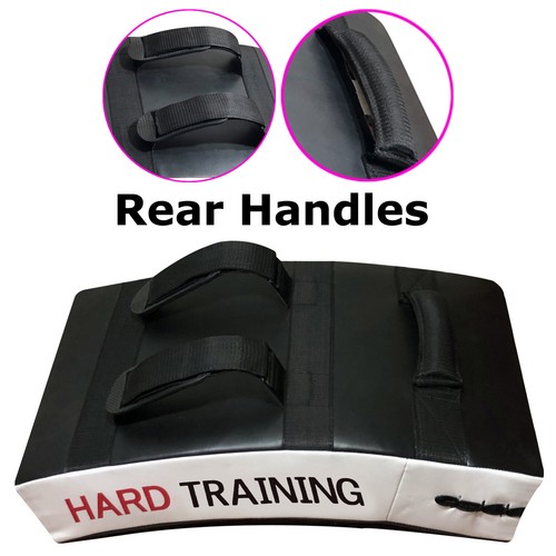 Kick Pad Shield Curved Boxing MMA Muay Thai Taekwondo Training Strike Punching - Picture 3 of 8