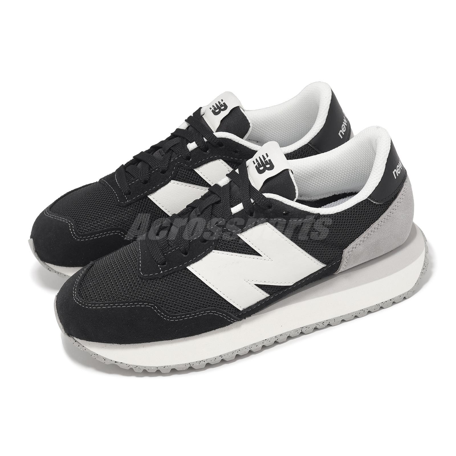New Balance 237 NB Черно-серая мужская повседневная обувь унисекс LifeStyle MS237LBK-D