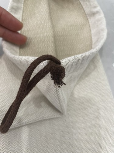 FOUR HERMES BEIGE DUST BAGS: 8.75” x 16” - Picture 5 of 24