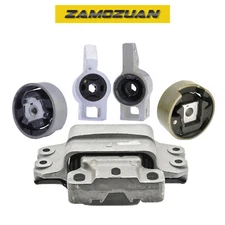 Engine Motor & Transmission Mount Set 5PCS 2005-2010 for Volkswagen Jetta 2.5L