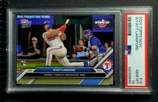 2024 TOPPS NOW WYATT LANGFORD RC #12 Texas Rangers PSA 10