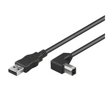 Manhattan Cavo USB 2.0 A maschio/B maschio angolato 2 m