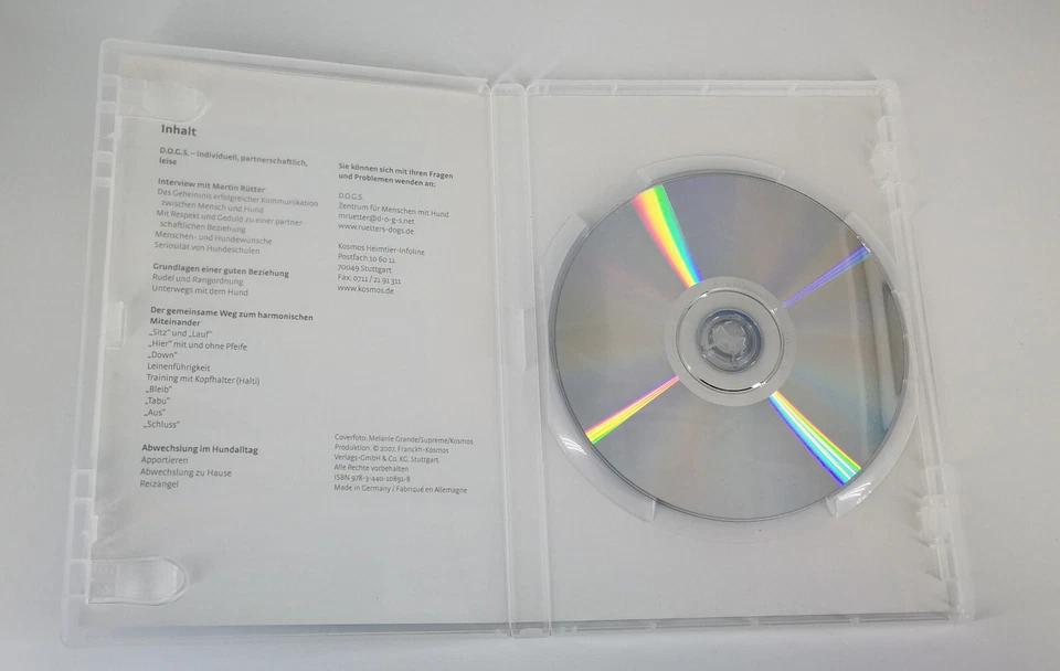 Hundetraining mit Martin Rütter DVD Ratgeber Hunde Erziehung D.O.G.S. Methode - Bild 4 von 4