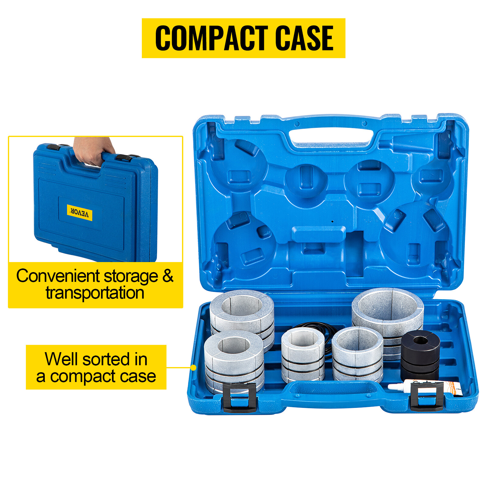 VEVOR Air Hydraulic Exhaust Pipe Expander 10t Pipe Stretcher 15/8" to 4 1/4" eBay