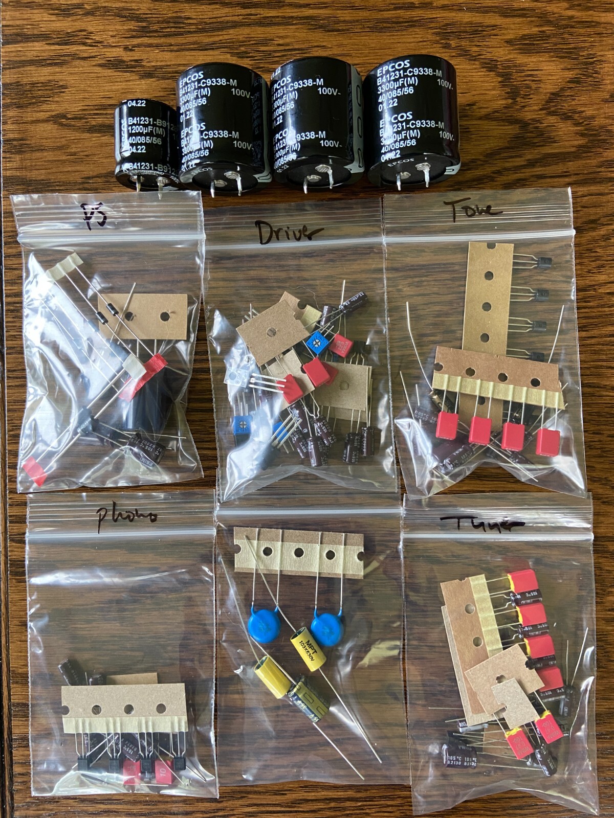 Sansui 2000A Complete Rebuild Kit High-Quality Receiver Reca