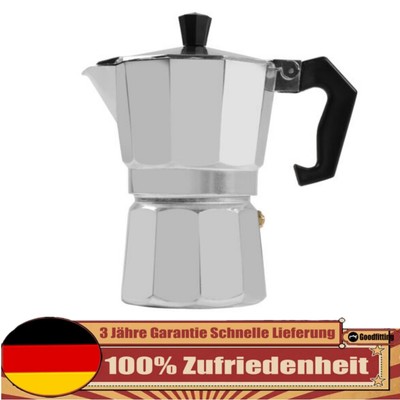 500W Espresso Maker Kaffee 3 Tassen Urne Espressokocher & Mokkakannen Heizplatte