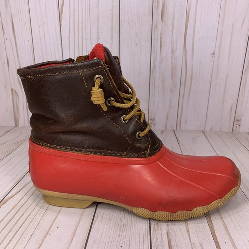 Sperry Saltwater Rain Boots Womens Size 