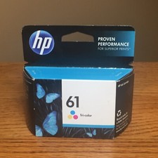 HP 61 CH562WN Option 140 Tri-Color Ink Cartridge Expired July 2015