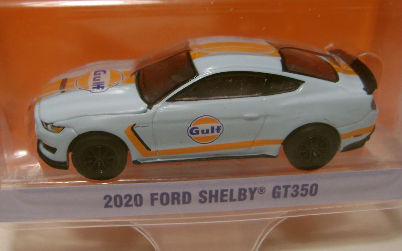 2020 '20 FORD MUSTANG SHELBY GT350 GULF HOBBY EXCLUSIVE GREENLIGHT DIECAST 2023