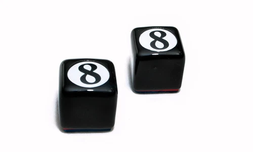 ( 2 ) Billiard Pool Table Cue Chalk Holder 8-Ball Master's Chalk