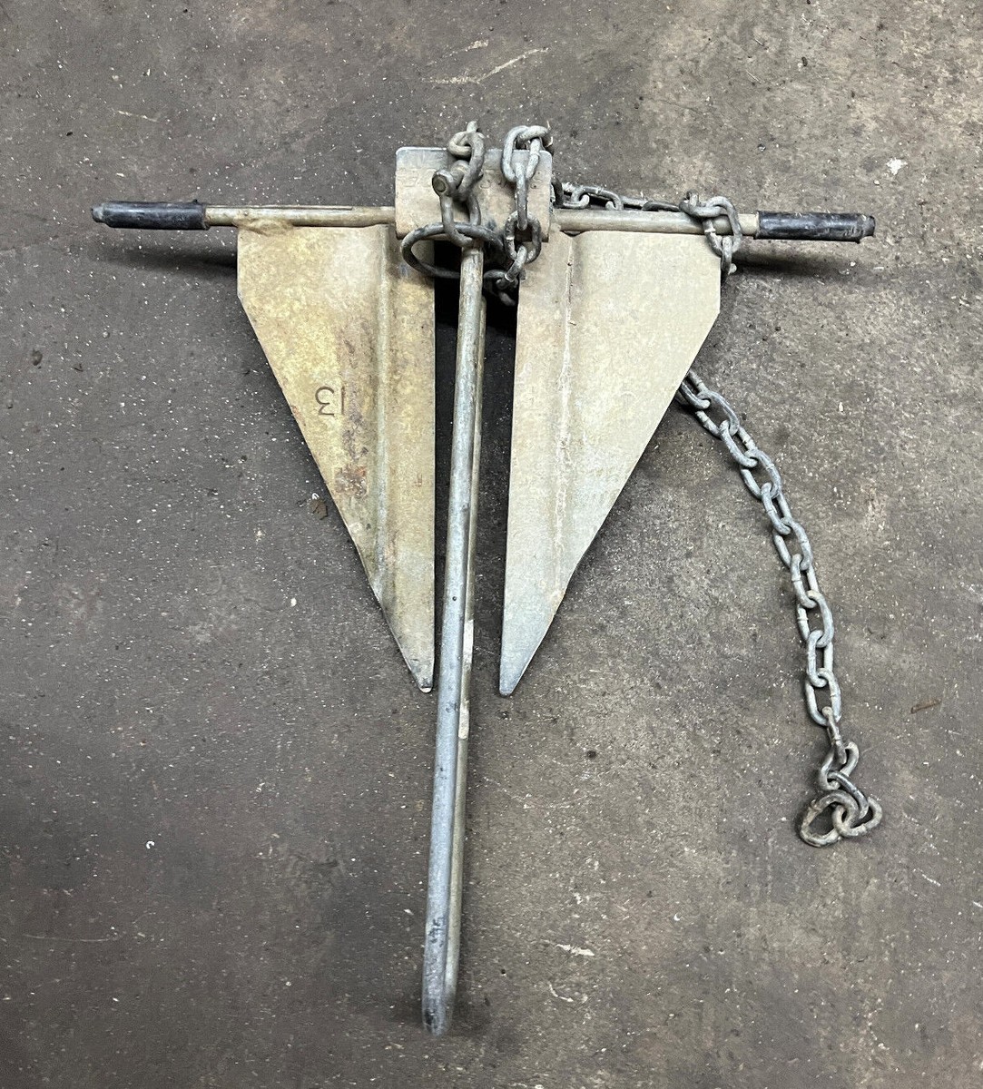Seachoise Marine # 13 Boat Anchor Galvanized | eBay