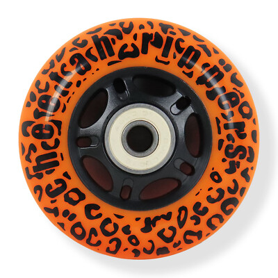 ORANGE CHEETAH Rollen für RIPSTICK Ripstik Wave Board ABEC 9