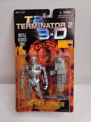 Vintage Kenner T2 Terminator 2 3-D Techno-Punch 1997 Action Figure NEW READ 
