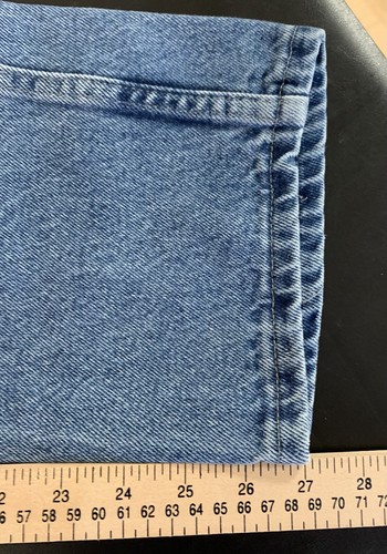 Boys Rustler Blue Jeans Size 18 Regular 100% Cotton 28 X 27 High Rise - Picture 8 of 8