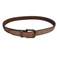 Alexander Julian Handcrafted Full Grain Cowhide Leather Belt Made in USA Sz. 38